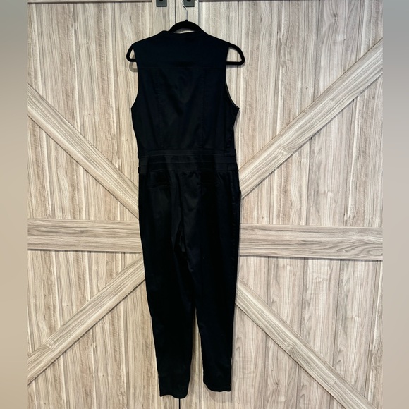 Black Venus Utility Fitted Jumpsuit - Picture 8 of 13